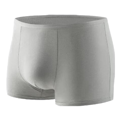 Beianshi Disposable Men's Boxer Briefs Pure Cotton Sterilized No-Wash Travel Portable 8-Pack Gray XL