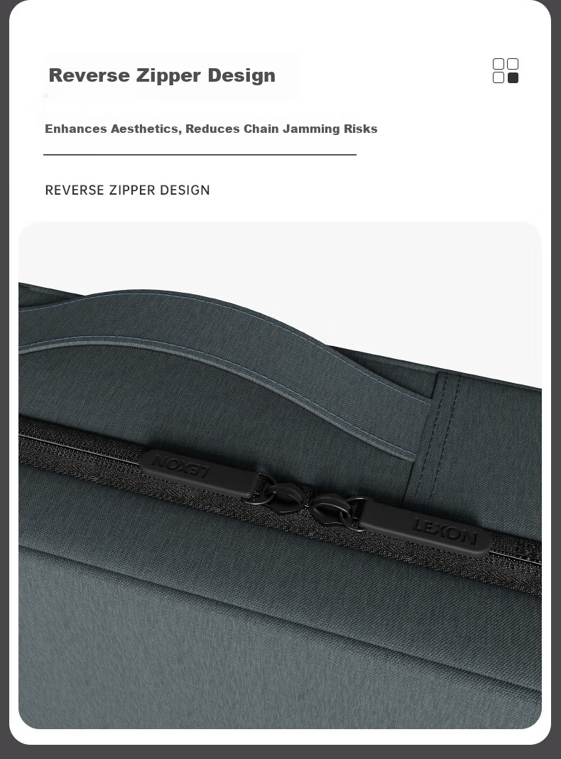 LEXON Travel Storage Bag Toiletry Bag for Men, Business Trip Accessory Bag for Women, Portable Multifunctional Cosmetic Bag, Gray-Blue Color 6