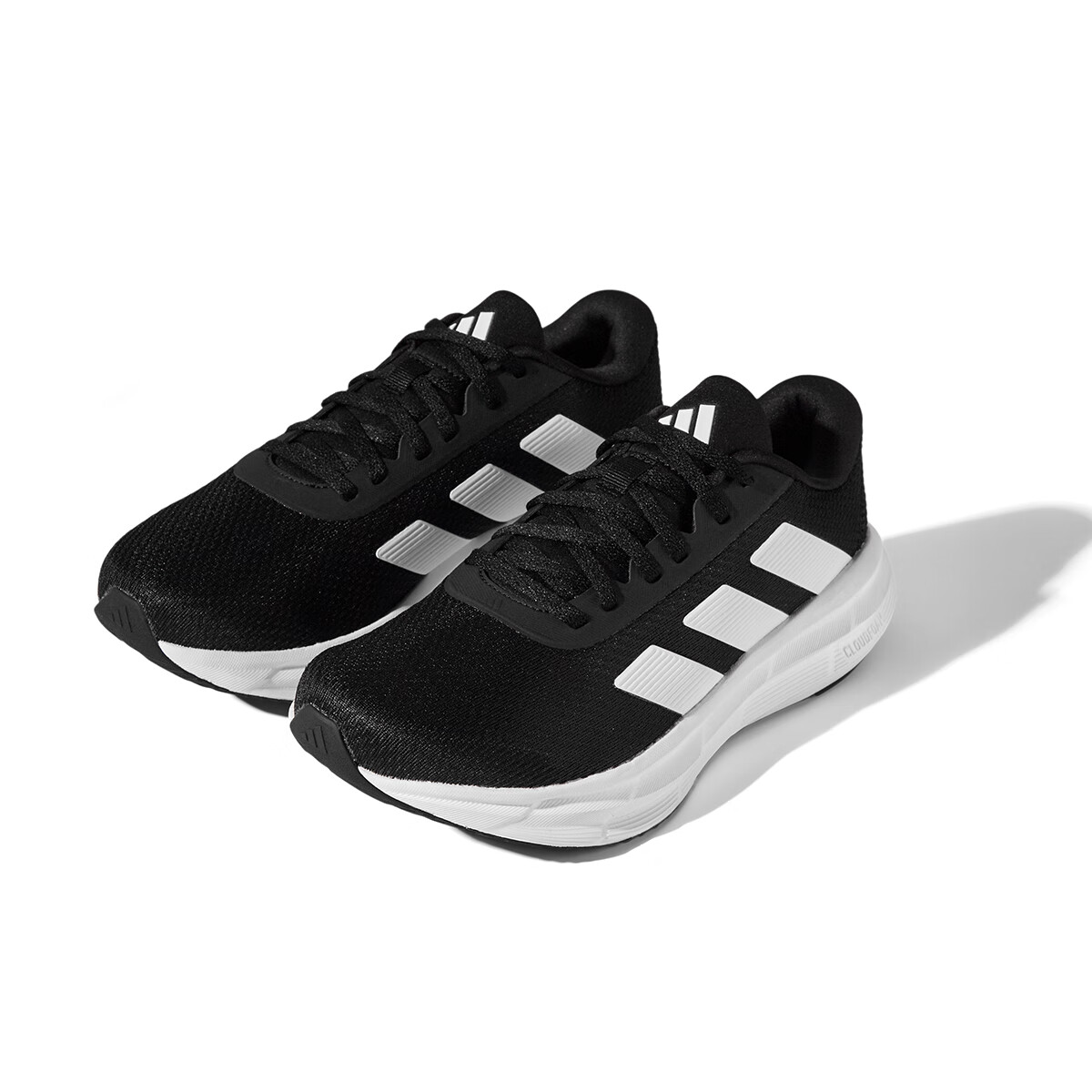 Adidas Unisex Outdoor Training Comfortable Breathable Casual Running Shoes Light Grey/Carbon Black/Black No.1 Size 36 4