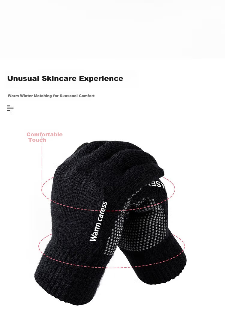 BWNK Winter Gloves, Windproof And Cold-Resistant, Warm, for Skiing, Driving, Cycling, Thickened Gloves, Suitable for Both Women And Men in Winter 7