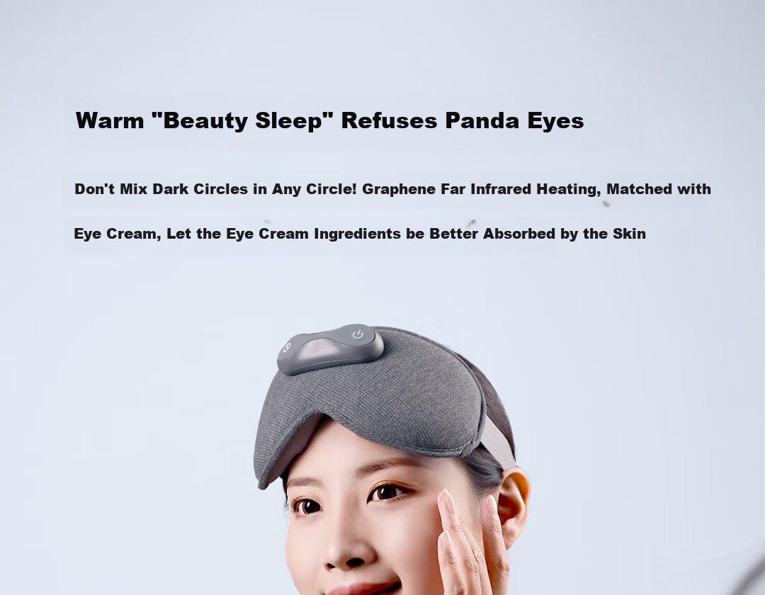 KCOTSON Heat Eye Mask, Silk Eye Mask, Breathable, Lightweight, Light-Blocking, Hot Compress, Cold Compress, Sleep Mask, Birthday Gift, Practical Valentine's Day Gift 6
