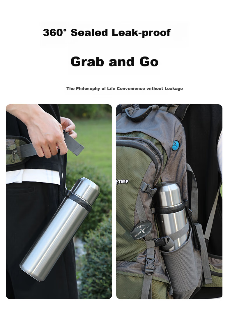 Fuguang Insulated Mug, 316L Stainless Steel Water Cup, Large Capacity for Men And Women, Keeps Cold, Tea Infuser Cup, JINGDONG Limited Editio 14