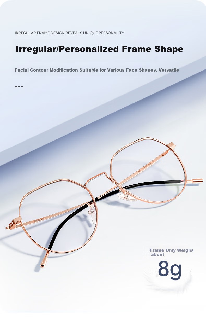 Mr.PuTian Anti-Blue Light Glasses, Anti-Radiation Flat Lens Glasses for Men And Women, Suitable for Myopia, Can Be Fitted with Prescription Lenses, Protects Eyes from Mobile Phones And Computers 1