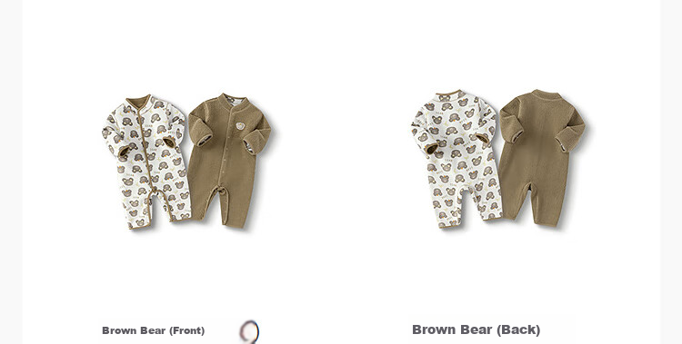 BALABALA BalaOne Baby Romper, Autumn And Winter Infant Bodysuit, Crawling Suit, Reversible, Cute, 208425120201 8