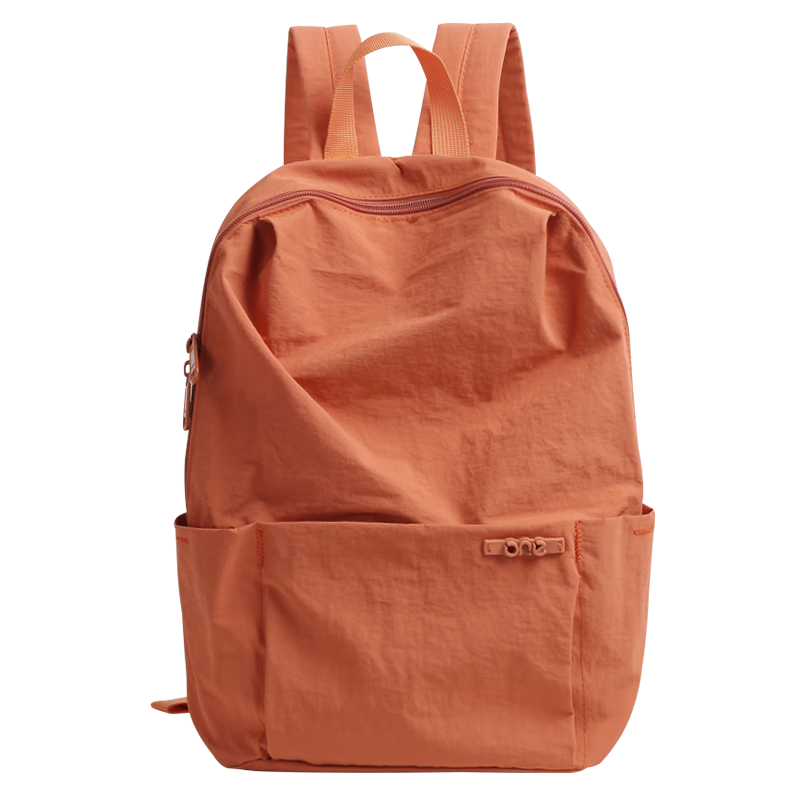 COW Women's Backpack Large Capacity Lightweight Casual High-Value Tango Orange School Bag for Middle, High School and College Students