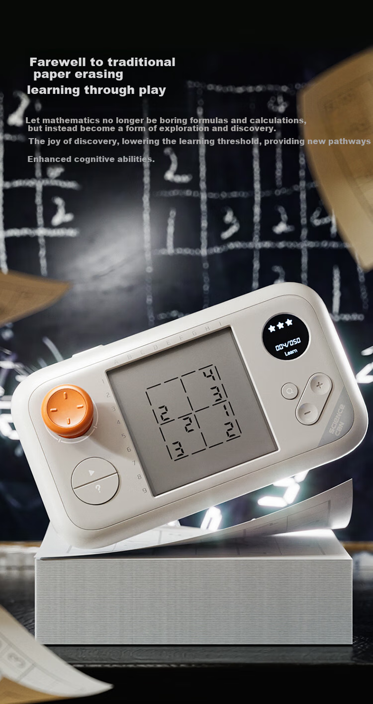 Science can Smart Handheld Sudoku Machine, Children's Holiday Gift, Step-By Training, Thinking Puzzle Toy for Boys And Girls' Birthdays 6