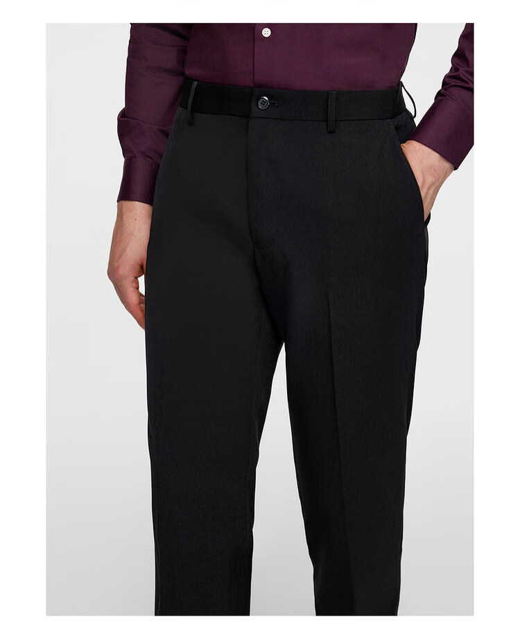 G2000 Comfortable Draped Soft Business Commuter Men's Dress Pants for All Seasons 12