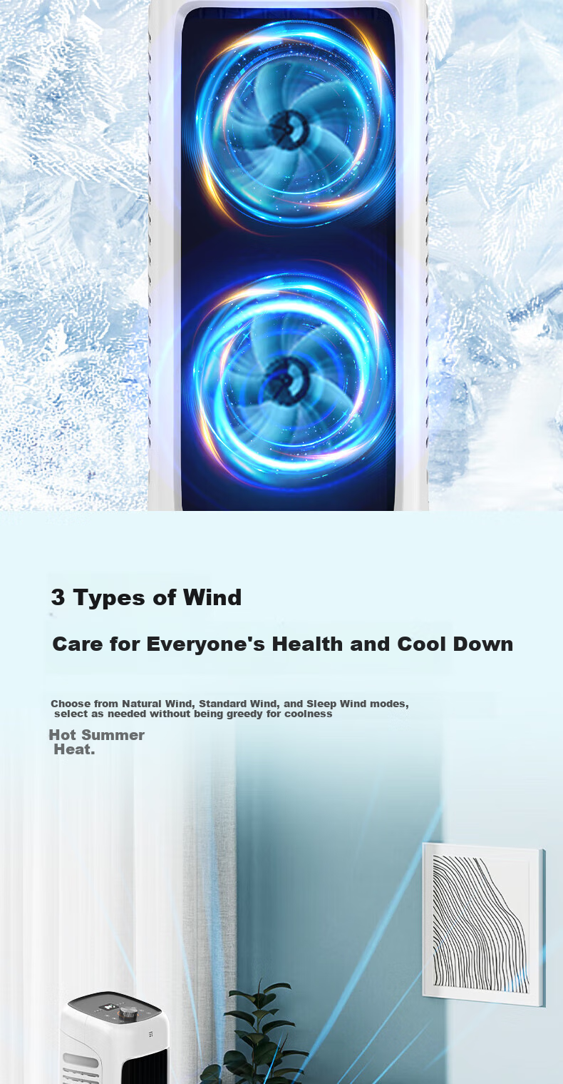 PHILIPS Air Cooler, Cooling Fan, Powerful Cooling Machine, Humidifying, for Home Living Room Bedroom, Energy-Saving, Office Use, Voice-Controlled Water Refill, Quiet Operation, Small Air Conditioner, Single Cooling Tower Fan ACR3162TV 11