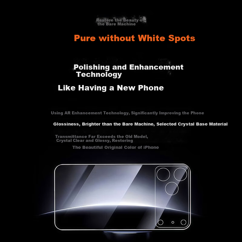 Чехол для iPhone 17 Xuanka [German Ice Crystal], защитный, прозрачный, с полной защитой линз, противоударный, ультратонкий, с рассеиванием тепла, высококачественный, для беспроводной зарядки, для мужчин и женщин