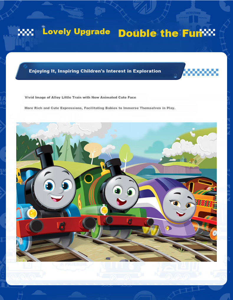 THOMAS & FRIENDS (Random Old Or New Style, 1 Train), Birthday Gift, Alloy Train, Transportation Series JHK82 3