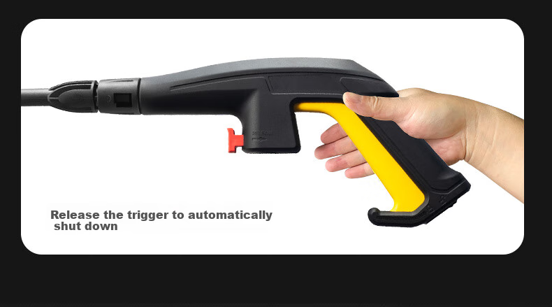 3AAA Car Wash Machine, 220V Household High-Pressure Water Gun, Garden High-Pressure Washer, Car Cleaning Pump, High-Power Water Gun Tool 10