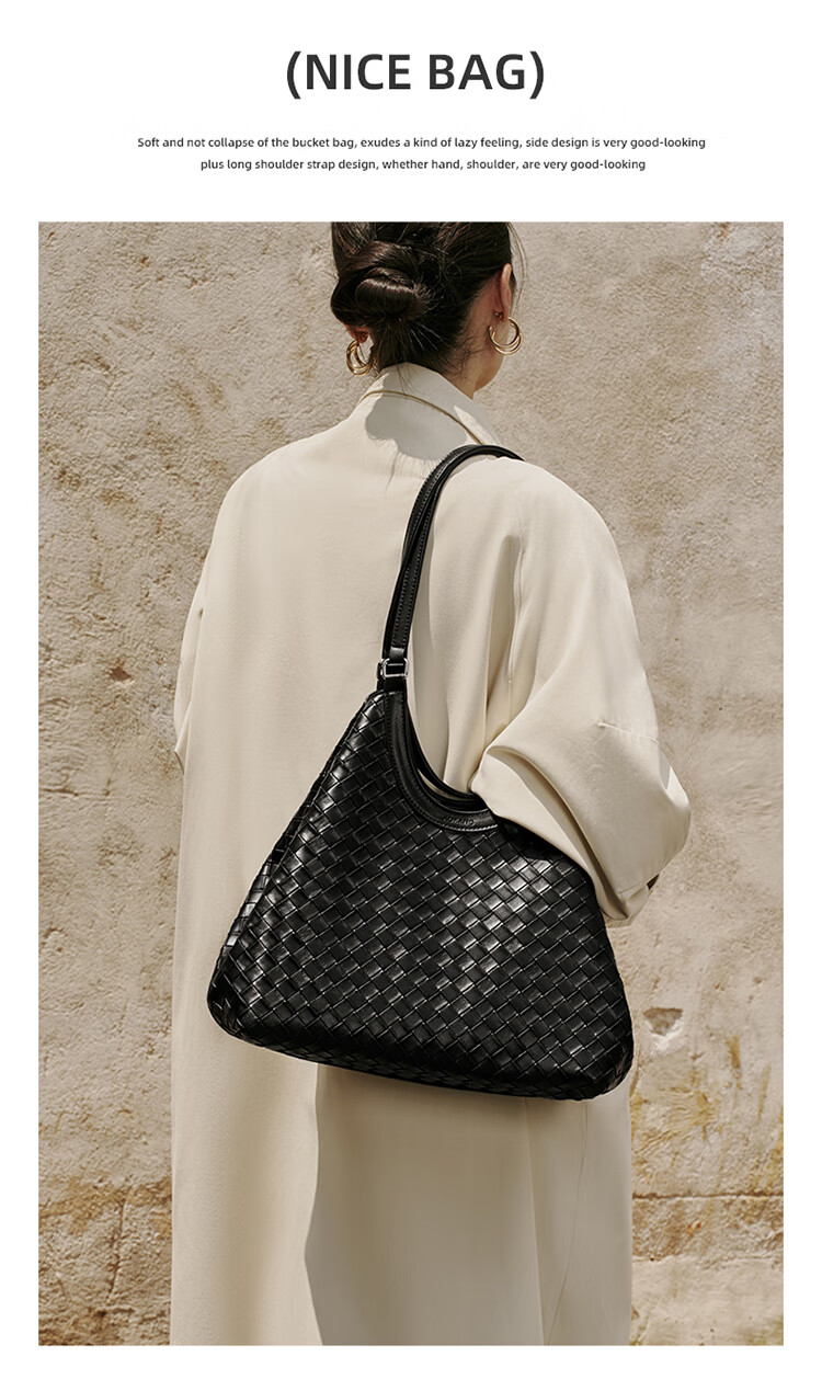 Aokang Women's Fashion Large Capacity Tote Bag Commuter Shoulder Bag Birthday Women's Day Gift for Girlfriend 4