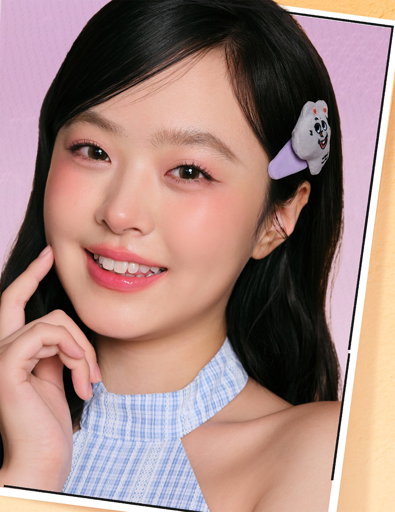 Everbab Ai Beila Marshmallow Milk Skin Cushion Puff Beauty Sponge Meiji and Big Rat Collaboration Family Pack 3 Pieces 2