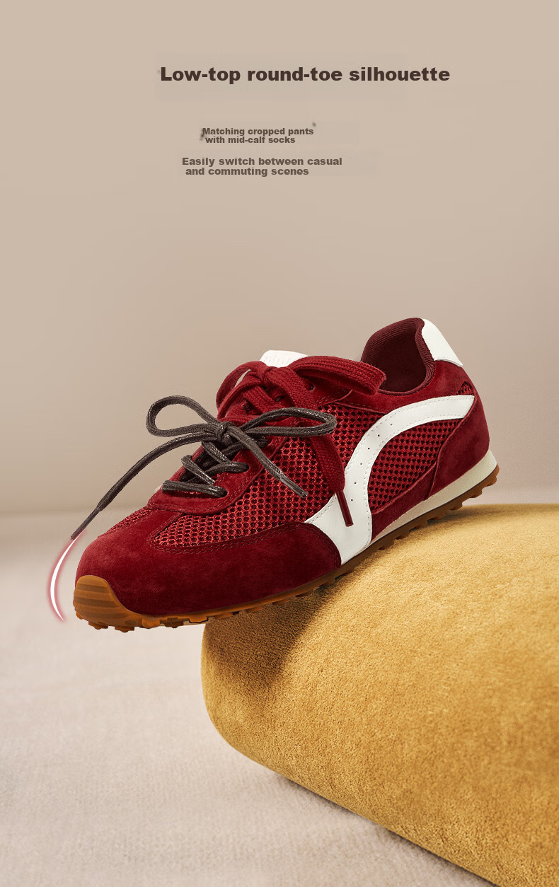 Bata Patented Antibacterial Cowhide And Sheepskin Soft Elastic Couple Casual Training Sports Prince Qichang Mall Matching Single Shoes 19