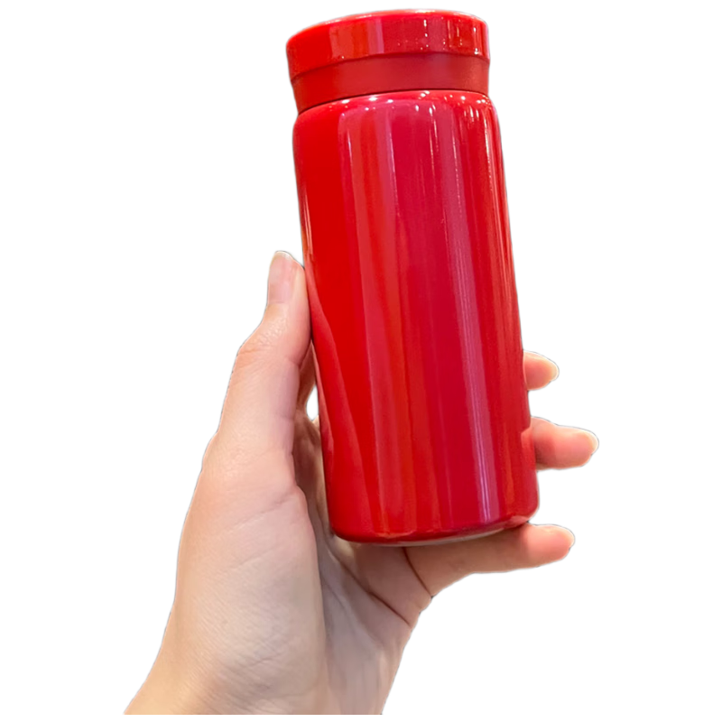 COOKSS Insulated Pocket Mini Stainless Steel Water Bottle for Women Small Capacity Student Couple Tea Cup Compact Portable