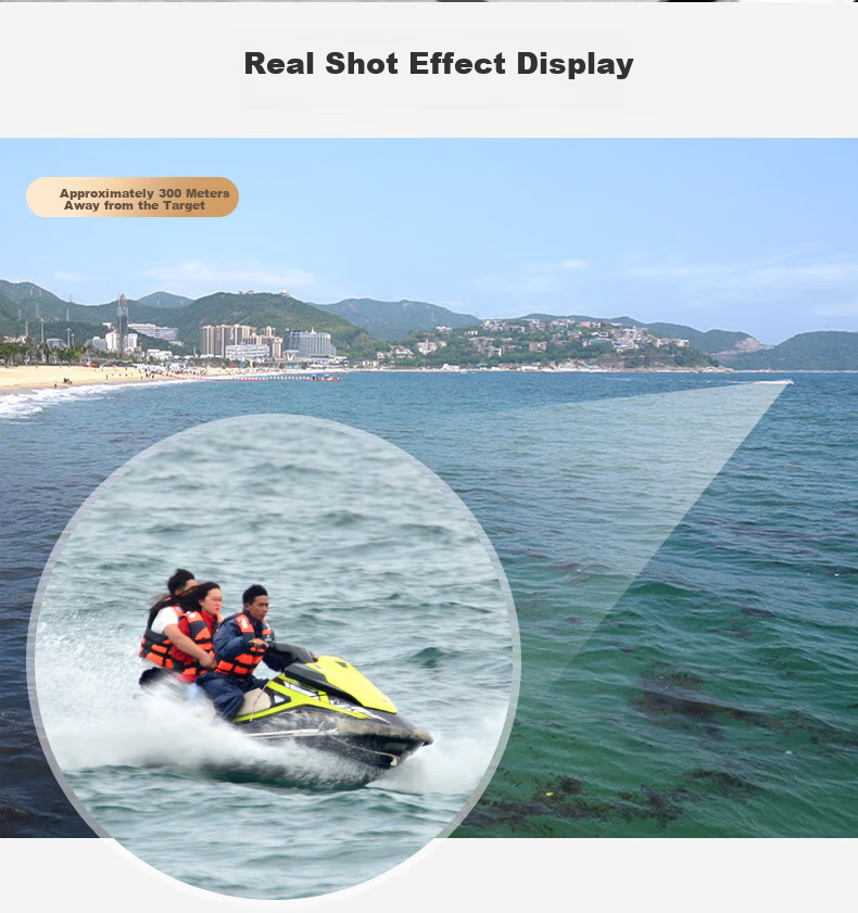 Jiapu High-Power Monocular Telescope HD Non-Military Night Vision 8000m Professional Outdoor Concert Phone-Compatible 17