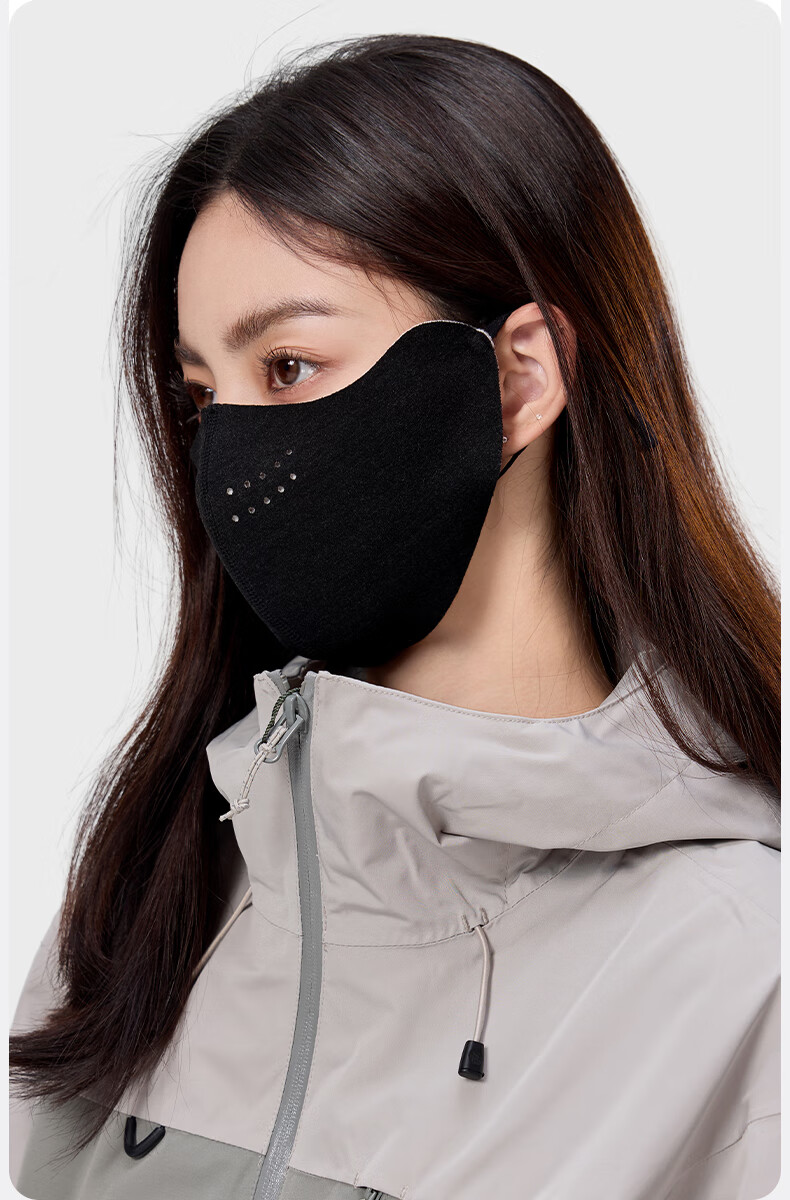MISSION UV Thermal Mask for Women Autumn Winter Sun Protection Windproof Cold Resistant Thickened Fleece Breathable Outdoor Cycling Face Cover 4