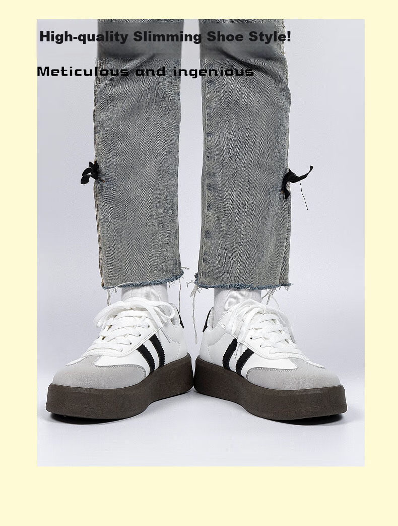 HUANQIU Women's Shoes, Trendy Versatile Sneakers for Women, 2026 New Summer Style, Women's Sports Casual Shoes, Thick-Soled Training Shoes for Wome 3