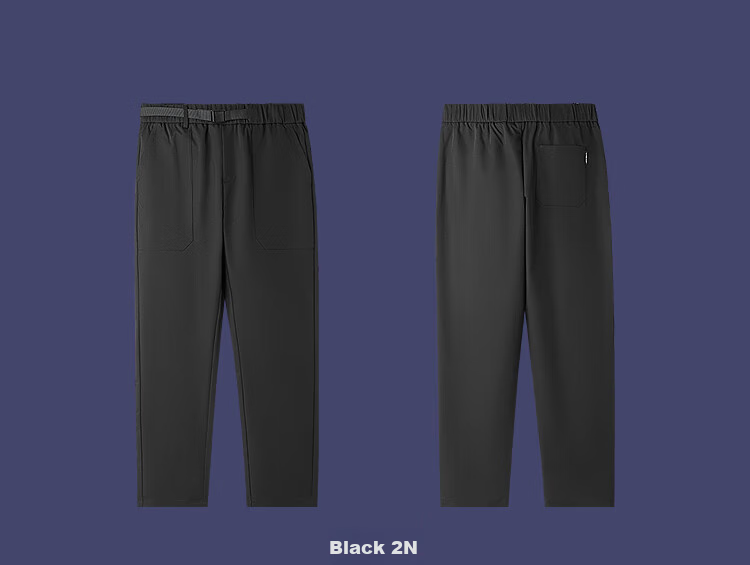 HLA Casual Pants for Men, Three-Body Collaboration Series, Loose-Fitting Trousers for Autumn Seaso 8