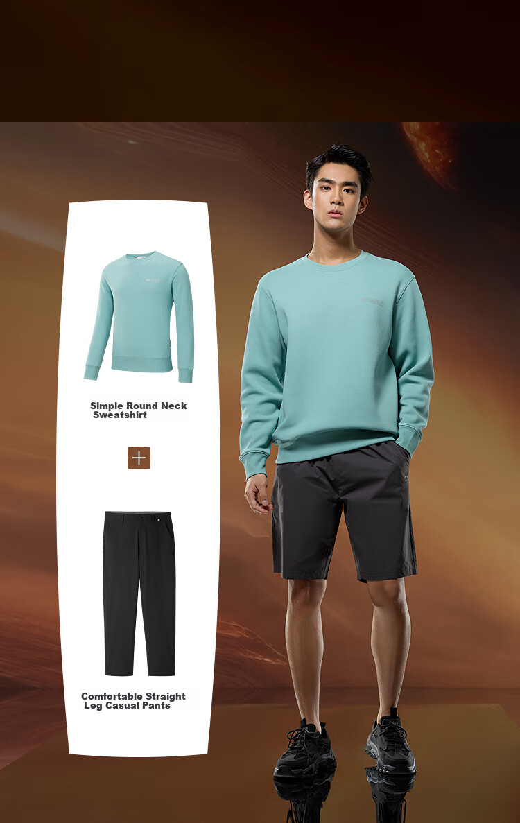 HLA Sweatshirt for Men, Sports Three-Body Countdown Series Long-Sleeve for Me 8
