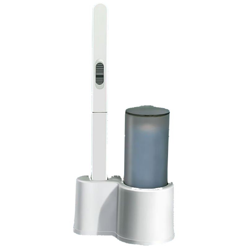 JD Jingzao Weijing Easy Disposable Toilet Brush with No Drilling, Soluble Replacement Brush Head with Cleaning Liquid