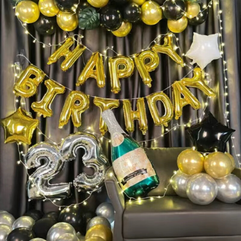 Набор букв "Happy Birthday"