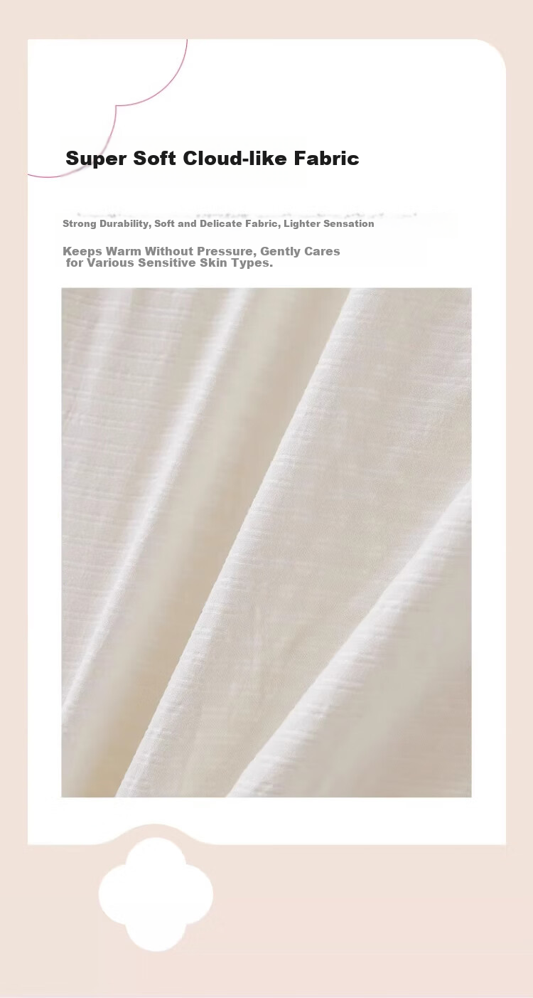 MINISO Antibacterial Soybean Quilt, All-Season Comforter, Air Conditioning Blanket, Cotton Quilt, Spring And Autumn Duvet, 200x230cm, 6 Ji 3