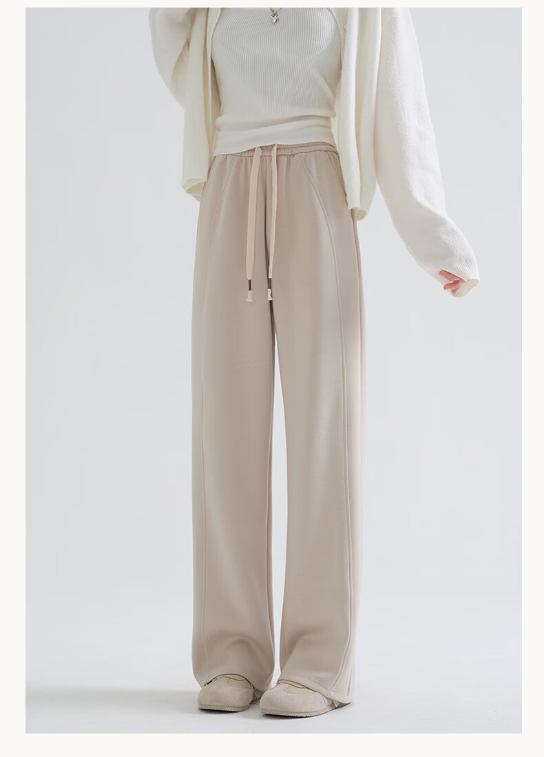 Borui Women's Casual Pants 50% Off 2026 New Spring Autumn Straight Loose Sports Sweatpants 15