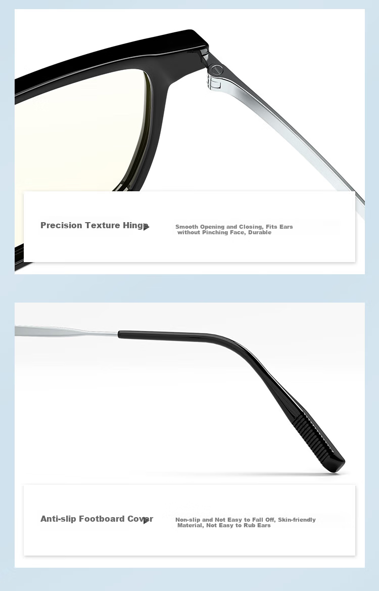 JD Original Anti-Blue Light Glasses Pro, 70% Radiation Protection, Non-Prescription, for Men And Women, Eye Protection Glasses, for Mobile Phones And Computers, Ultra-Light Beta Titanium 9