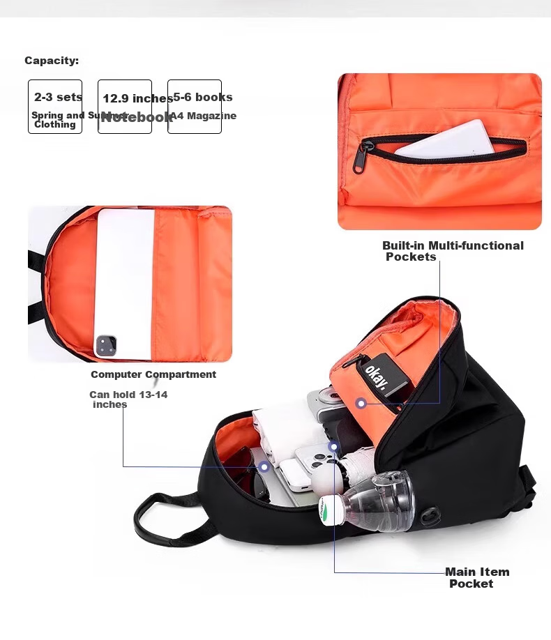 JEEP Backpack for Men, Lightweight Outdoor Hiking Bag, Casual Commuter Backpack for College Students, Portable Short-Trip Travel Bag 3