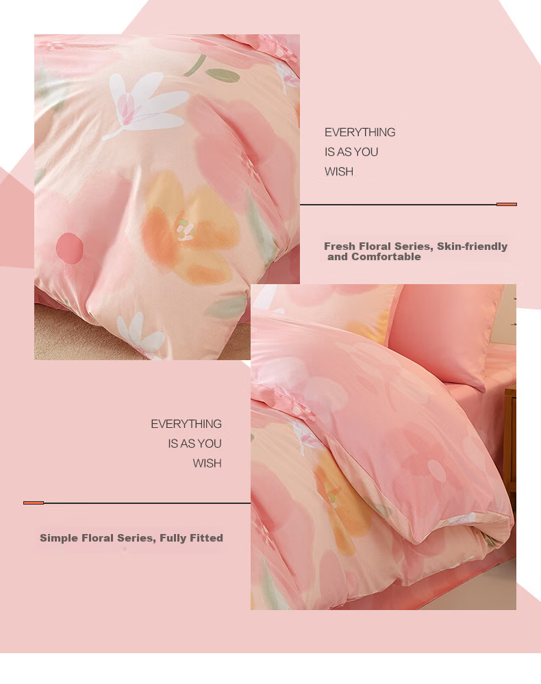 BEYOND Home Textiles Pure Cotton Duvet Cover, Single Piece Printed Quilt Cover, Sunflower Pattern, 200*230cm, Jiaju Gua 5