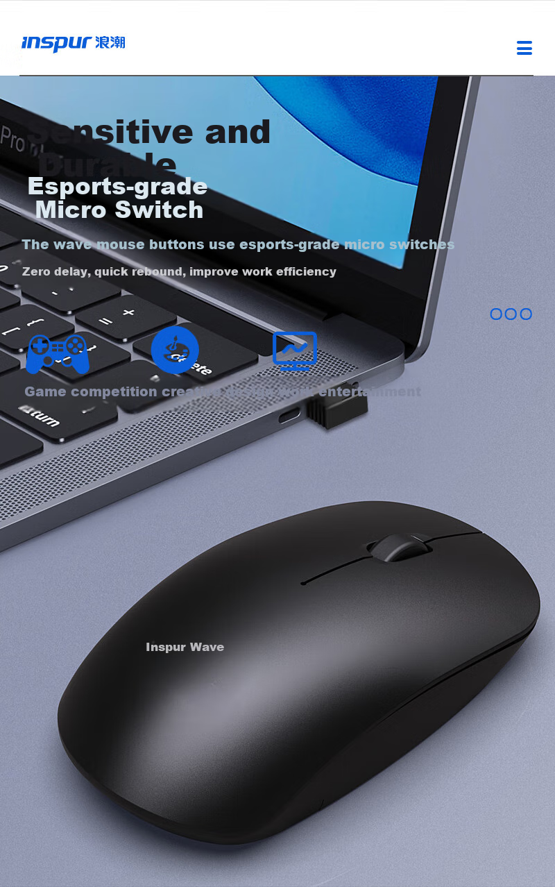 Inspur Mechanical Keyboard [Metal Panel] RGB Backlit 104-Key Red Switch Office Gaming Desktop Laptop Universal 8