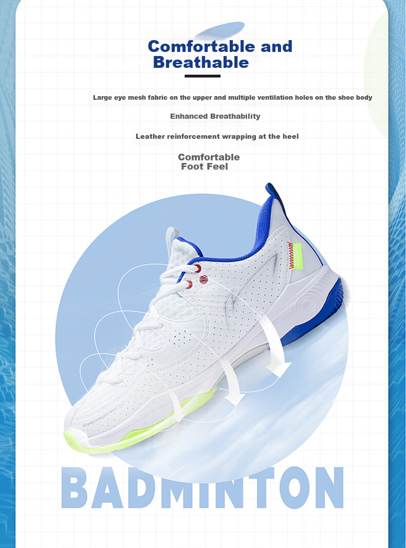 Li-Ning Men's Fuzhuo Shoes, Third Generation LITE Professional Sneakers, Shock-Absorbing And Rebound, for Competition And Training 2