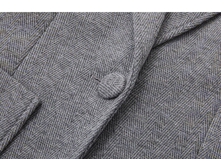Demana [with Cloud Oxygen Cotton] Autumn Business Commuter Notched Lapel Single Button Waist Slim Fit Patch Pocket Women's Blazer 3