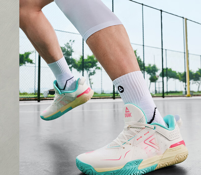 PEAK DA540051 Men's Summer Durable Non-Slip Outdoor Basketball Shoes 24