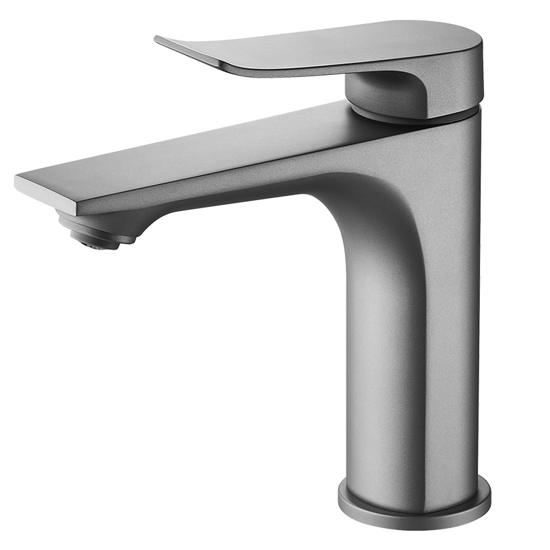 HEGII Basin Faucet Zinc Alloy Bathroom Washbasin Faucet Hot and Cold Water Tap DML932-111-SH