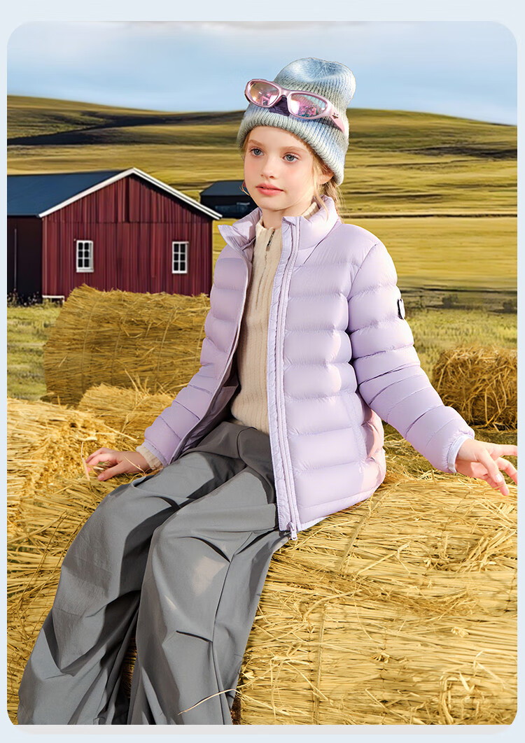 ASK JUNIOR 90 Canada Duck Down Parent-Child Warmth Down Jacket 25 Winter Children's Boys and Girls Large Kids 7A Antibacterial Lightweight Warm Coat 4