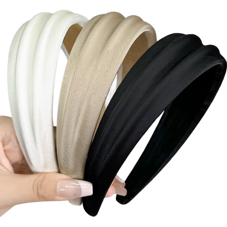 Royal Code Wide Headband for Women New Elegant Stylish High Crown Hairband Non-Tight Hair Accessory