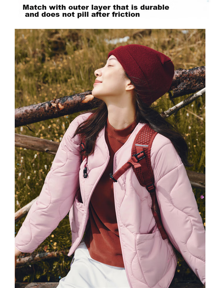 Beneunder Women's Autumn And Winter Jacket, Down-Like Fleece Coat, Round Neck, Machine Washable Inner Lining, Padded Autumn Wear, New Style 2025 21