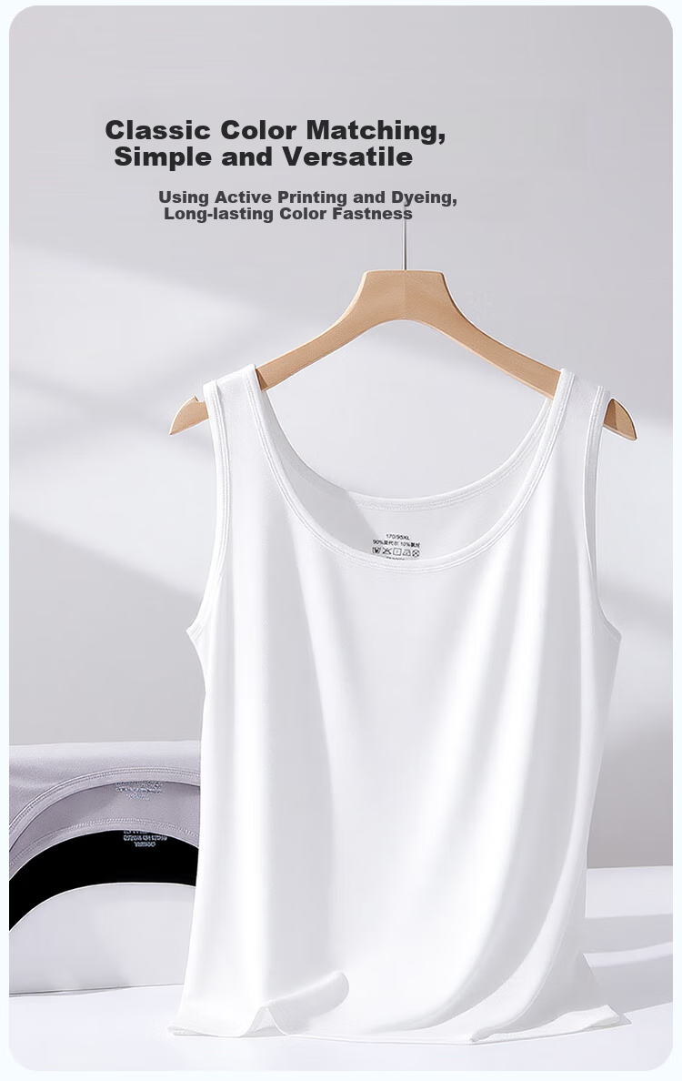 Comfortable and Cool Modal Camisole with Side Coverage, Perfect for Layering, Women's Thin Summer Tank Top 7