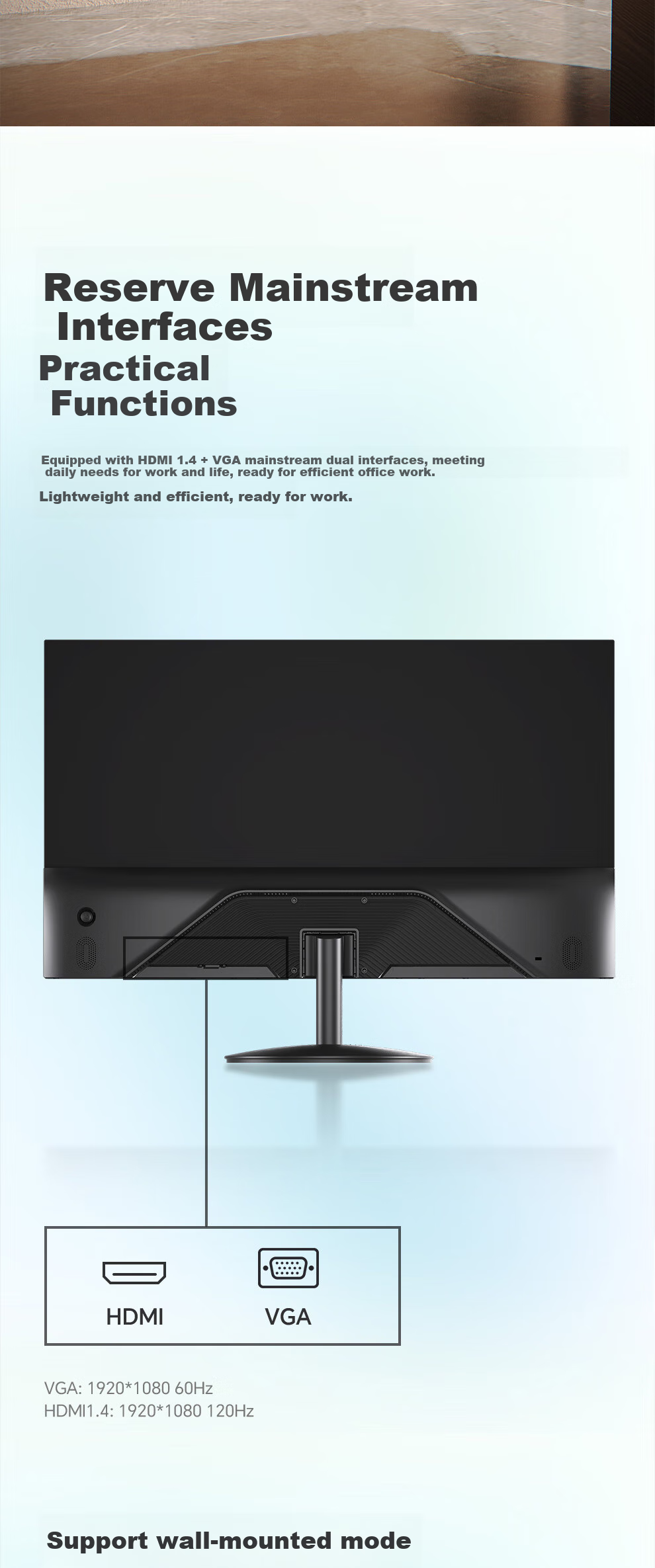 SANC Shengse 27-inch 2K 100Hz IPS Office Monitor Low Blue Light Hardware Rotatable Adjustable Stand Multi-Screen Same Color Computer Display OF27QT 5