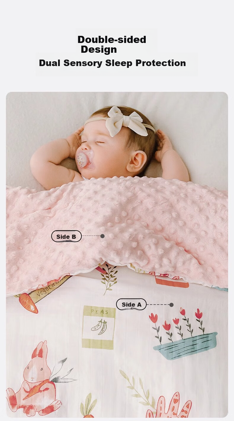 EMXEE Bean Bag Blanket, Children's Quilt for All Seasons, Kindergarten Nap Blanket, Baby Bean Bag Quilt, Encounter Little Prince 4