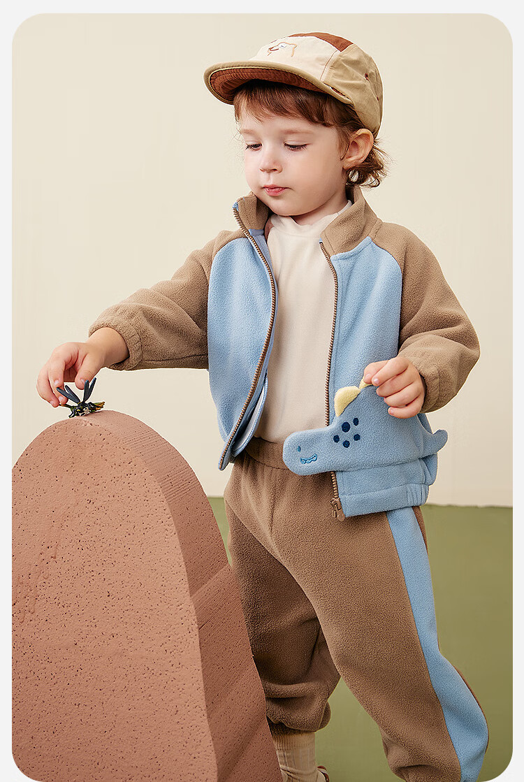Minibala Kids Anti-Static Long Sleeve Set with Pants Winter 2025 5