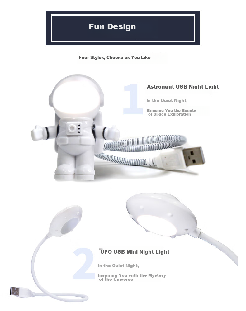 Beifang USB Laptop Desk Lamp White LED Portable Light Enhanced Version Outdoor Night Light Mobile Power Bank Energy-Saving Lamp Computer Keyboard Lighting Eye Protection Switch Touch 2143 2