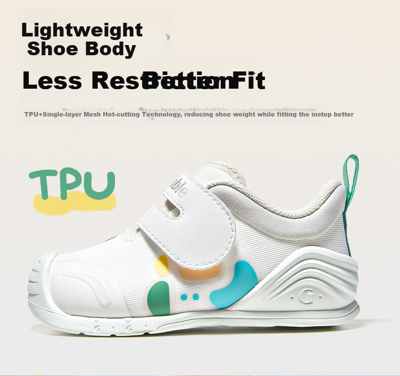 Ginoble Ginoble Children's Pre-Walking Shoes, Autumn 2025 Infant Functional Shoes, Boys And Girls Baby Footwear, GB2457 Bright White 5