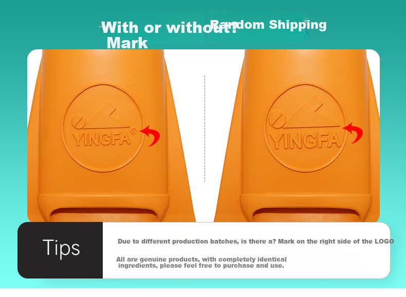 YINGFA Swimming Fins for Children And Adults, Comfortable, Durable, Professional, for Swimming, Snorkeling, Speed Training, Kick Aid, Soft Rubber Flippers 3