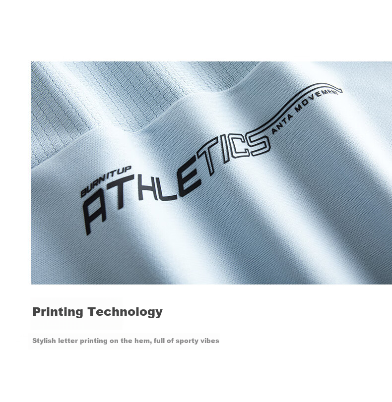 ANTA Light Wind T-Shirt | Quick-Dry Sports Short-Sleeve T-Shirt for Men, Summer Lightweight Moisture-Wicking Breathable Fitness Running Training Top 17