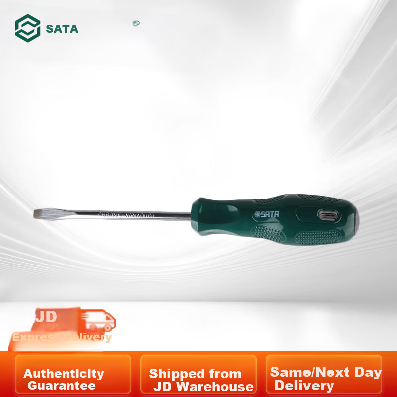 SATA Flat Head Screwdriver A Series Small Flathead Screwdriver, Straight Screwdriver, 3.2x75MM, 62202