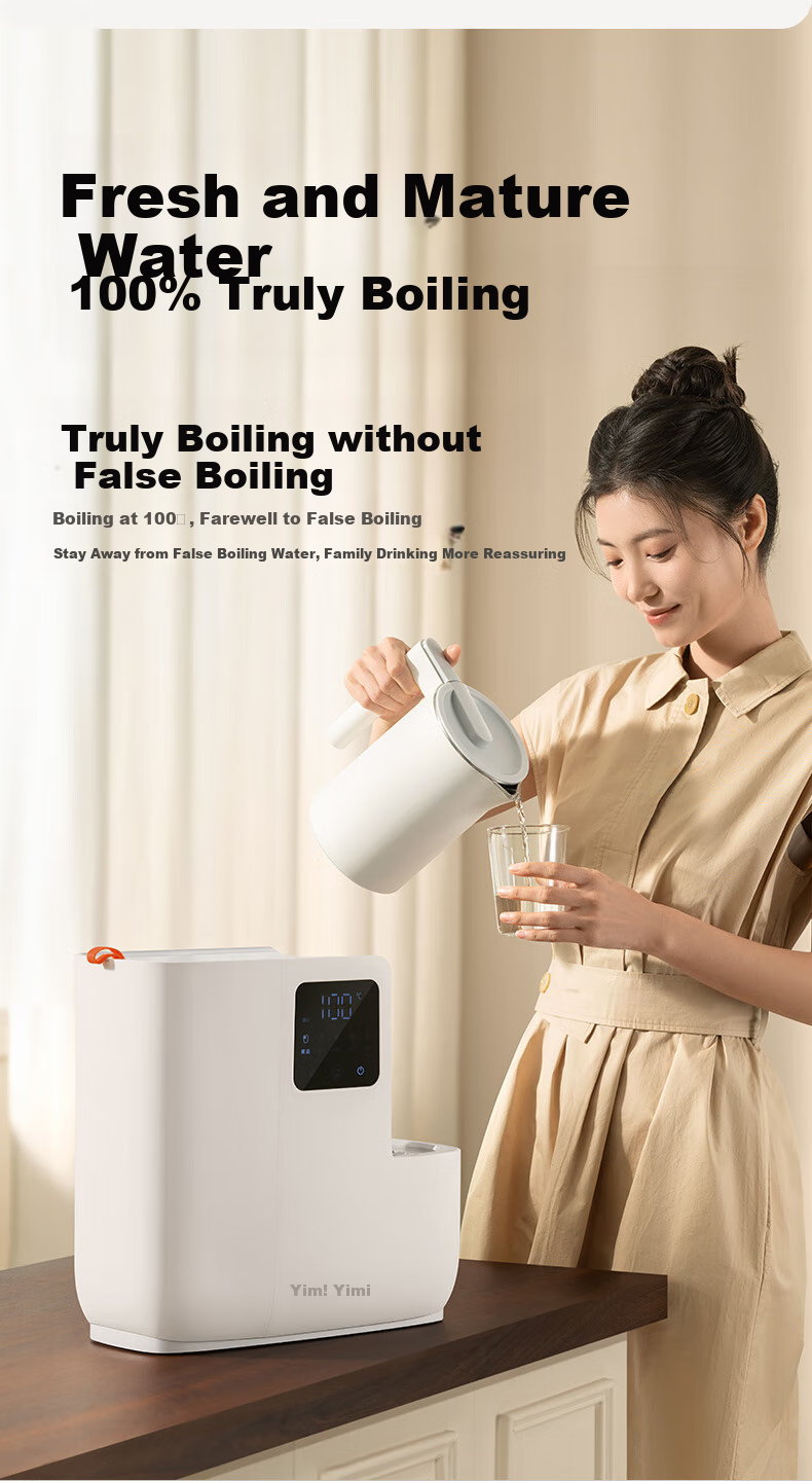 YIMI Desktop Water Purifier And Direct Drinking Machine, No Installation Required, RO Reverse Osmosis Water Purifier, Constant Temperature Electric Kettle, Boiled Water Dispenser for Tea, Bar Machine, 75gip600 2