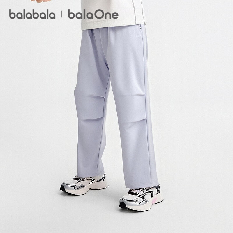 BALABALA Balaone Girls' Long Pants, Children's Trousers, Autumn Moisture-Wicking Paratrooper Pants, 208325108007